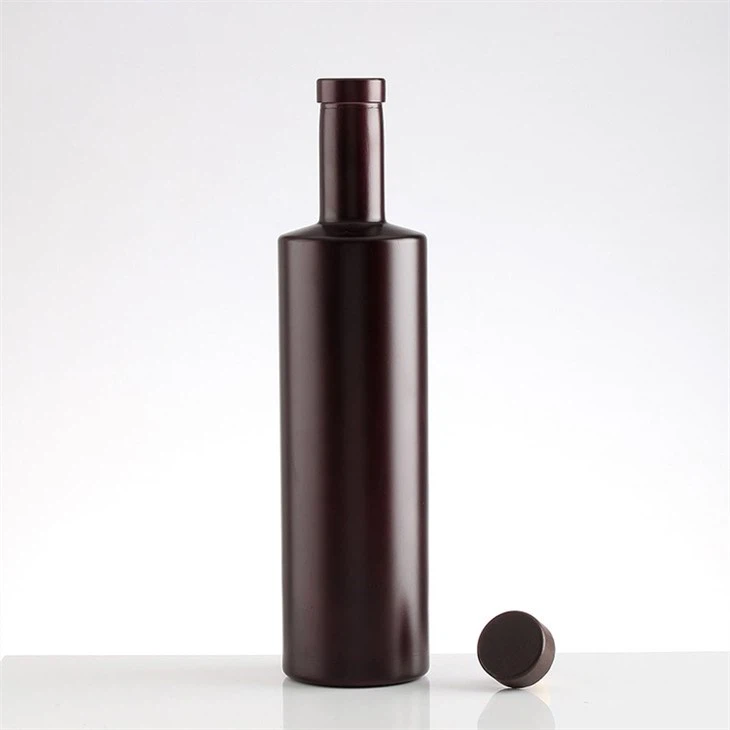 Black Glass Wine Bottles