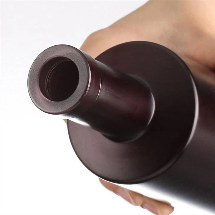 Black Glass Wine Bottles